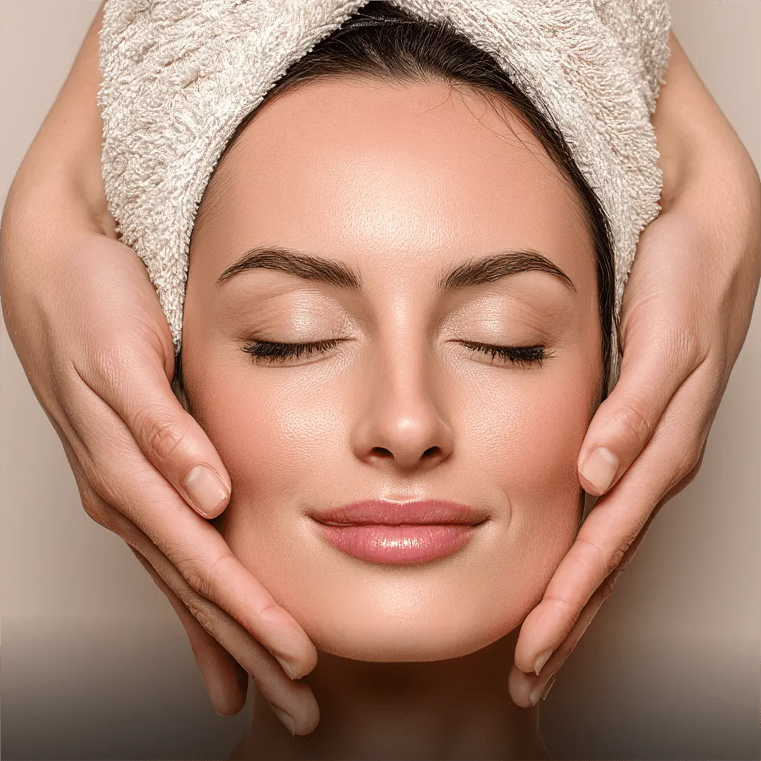 Imagem de cuidados de estética facial do site da JB